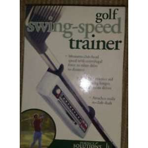 Golf swing speed trainer