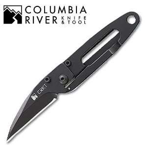 Columbia River Folding Knife Delilahs Peck Black  Sports 