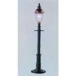  O Old Time Gas Lamp Post, Round/Gray (3) Toys & Games
