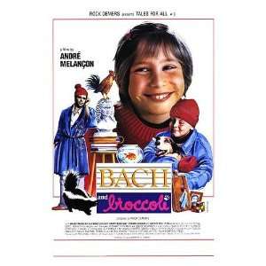 Bach And Broccoli Original Movie Poster, 24 x 35 (1987)  