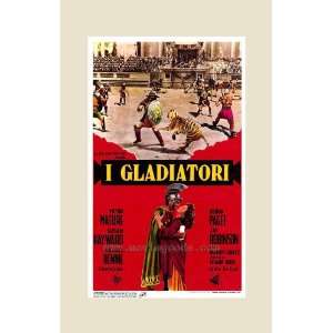 Demetrius and the Gladiators (1954) 27 x 40 Movie Poster Italian Style 