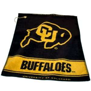  Colorado Buffaloes Jacquard Woven Golf Towel Sports 