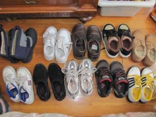   SHOES BOOTS TIMBERLAND NIKE US POLO ASSN K SWISS TCP LOT OF 10  