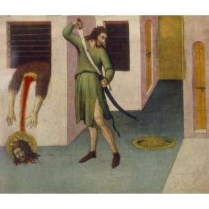     24 x 20 inches   Beheading of St John the Baptist
