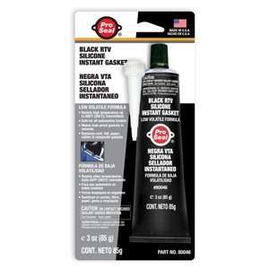  Super Glue Corp. N80046 Black RTV Silicone Instant Gasket 