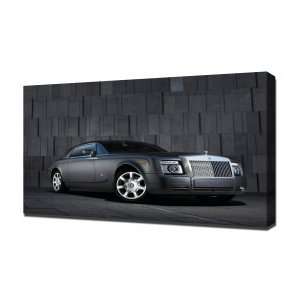 Rolls Royce Phanton Coupe   Canvas Art   Framed Size 32x48   Ready 