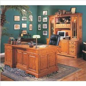  Whalen Furniture CB72 Set Cambridge Executive Office Suite 