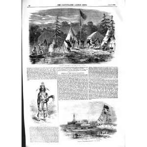  1855 MADRAS EXHIBITION GEORGE CAMP MAURICE IROQUOIS