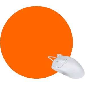  Orange 8 Round Mouse Pad Mousepad   Ideal Gift for all 