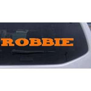   8in    Robbie Names Car Window Wall Laptop Decal Sticker Automotive