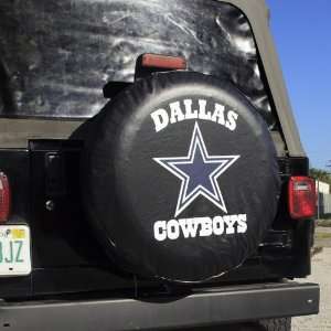  Dallas Cowboys Black Tire Cover