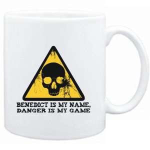  Mug White  Benedict is my name, danger is my game  Male 