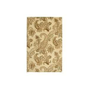  Rizzy Home Destiny Hand Tufted Brown and Beige Paisley 