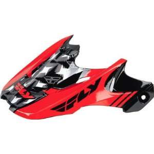  Fly Racing Kinetic Flash Parts Red/Black/White Sports 
