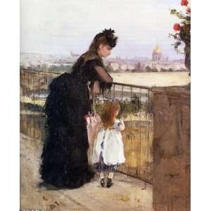 Hand Made Oil Reproduction   Berthe Morisot   24 x 30 inches   Woman 
