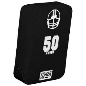  Fisher HD500 Big Beulah Body Football Hand Shields BLACK 