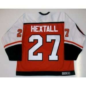 Ron Hextall Philadelphia Flyers Vintage Orange Jersey
