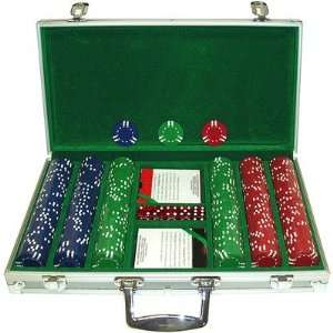  Trademark Global 10 1051 300s Soprano Striped Clay Poker 