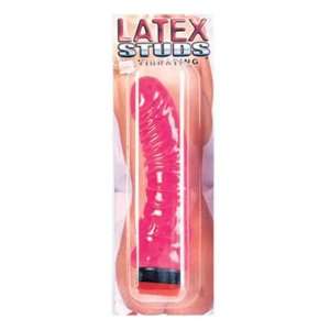  Latex Studs Ribbed, Pink