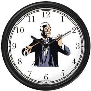 Orchestra Conductor Classical Musician   Wall Clock by WatchBuddy 
