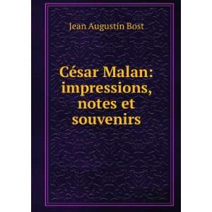   sar Malan impressions, notes et souvenirs Jean Augustin Bost Books