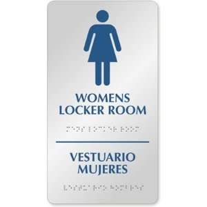   Room   TactileTouch Signs with Braille, 9 x 6