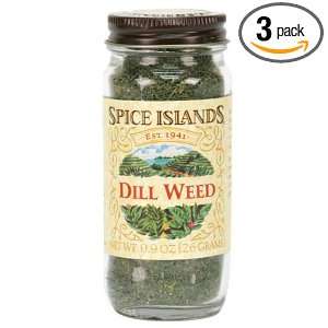 Spice Islands Dill Weed, .9 Ounce (Pack of 3)  Grocery 