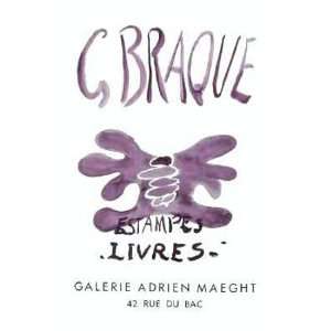    Expo Estampes Livres by Georges Braque, 16x24
