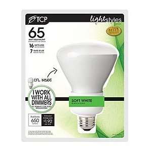   16 Watt Soft White R30 Tru Dim CFL Light Bulb