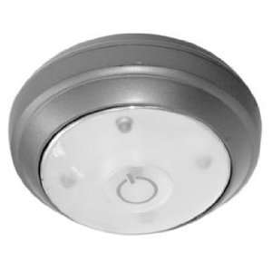   Battery Powered White LED Under Cabinet Puck Light