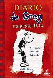 Diario de Greg Diary of a Wimpy Kid by Jeff Kinney 2008, Hardcover 