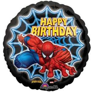 Spider Man Happy Birthday 18 Foil Balloon