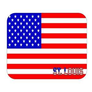 US Flag   St. Louis, Missouri (MO) Mouse Pad Everything 