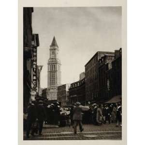 1927 Custom House Tower Street Boston Massachusetts   Original 