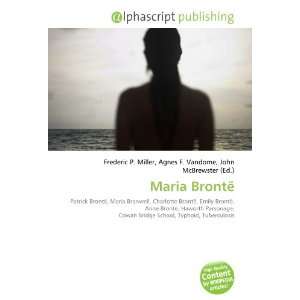  Maria Brontë (9786133830455) Books