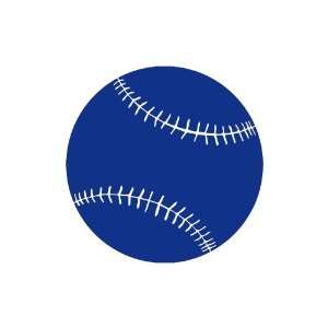  Softball BLUE vinyl window decal sticker