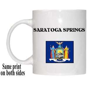  US State Flag   SARATOGA SPRINGS, New York (NY) Mug 