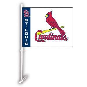   Double Sided Car Flag with Wall Brackett   Set of 2