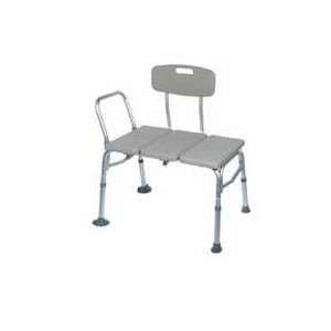  Drive Medical 12011KDR 1 Plastic Transfer Bench with Back 