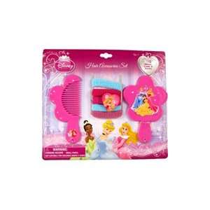 Disney Princess Hair Accessories Set   Mirror, Comb & Terries, 1 set 