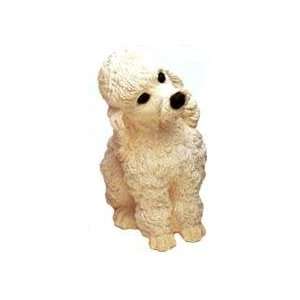  White Poodle Dog Coin Bank Toys & Games