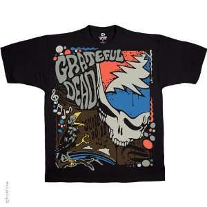  Grateful Dead Crow Tales T Shirt (Black), 4XL Sports 