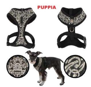 Genuine Puppia Dog Harness SPRING GALA BEIGE   S, M, L  