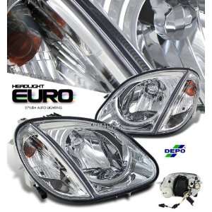  96 02 Mercedes Benz R170 SLK Headlights with Corner Lights 