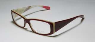 NEW PAUL SMITH 416 53 15 130 RED FULL RIM RXABLE THICK FRAMES 