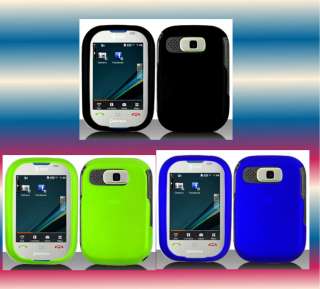 Black+Blue+Green Pantech Pursuit P9020 Faceplate Snap on Phone Cover 