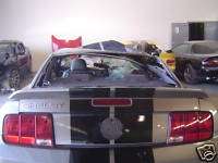 05 09 Ford Mustang Shelby GT500 Coupe OEM Silver Trunk Lid & Spoiler 