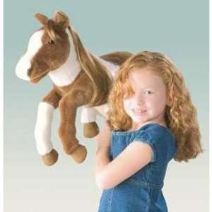  Folkmanis Puppets Pinto Horse Puppet Plush Toy Toys 