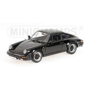  PORSCHE 911 CARRERA 1983 in BLACK DIECAST MODEL CAR in 1 