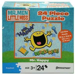   Little Miss 24 Piece Puzzle [Mr. Happy   Wonderful ] Toys & Games